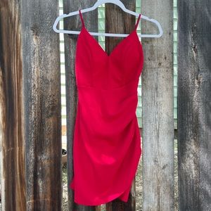 Red formal/date night dress.